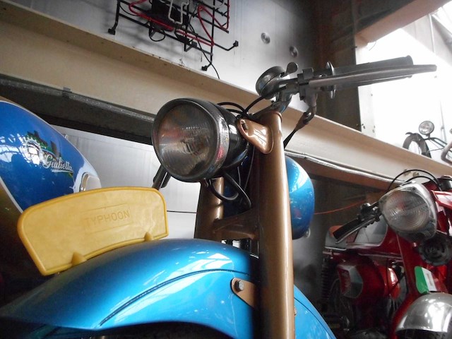 1955 moto tansini grillo export 4v | italian classic moped - afbeelding 5 van  10