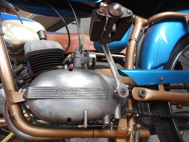 1955 moto tansini grillo export 4v | italian classic moped - afbeelding 10 van  10