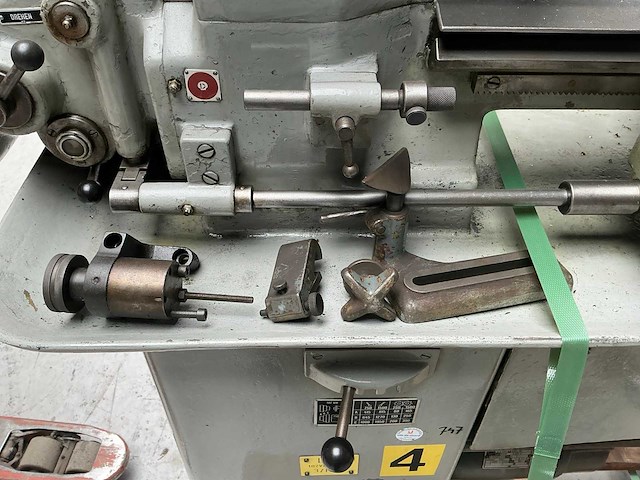 1955 schaublin 102 vm universele draaibank - afbeelding 6 van  15