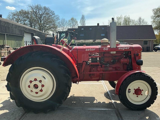 1955 zetor super 50 oldtimer tractor - afbeelding 21 van  25