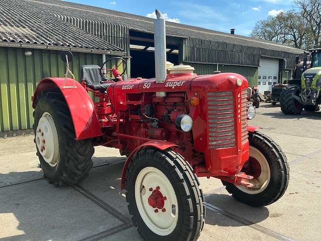 1955 zetor super 50 oldtimer tractor - afbeelding 17 van  23
