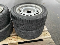 195/50r13 + 6j13h2 aanhangwagen band met velg (4x) - afbeelding 2 van  5