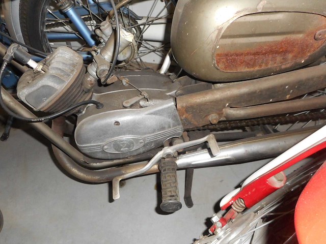 1956 cimatti 50cc moped | italian classic moped - afbeelding 2 van  3