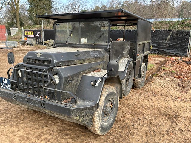 1956 daf ya126 militaire oldtimer - afbeelding 1 van  7