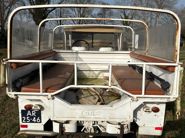 1956 daf ya126 militaire oldtimer - afbeelding 3 van  12