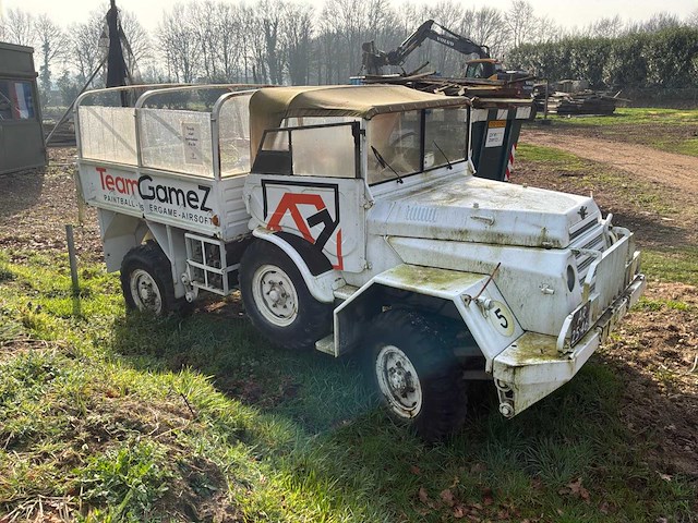 1956 daf ya126 militaire oldtimer - afbeelding 10 van  12