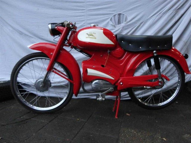 1956 demm dick-dick #7 50cc | italian classic moped - afbeelding 12 van  12