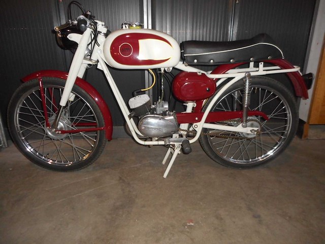 1956 demm unificato sport 50cc | italian classic moped - afbeelding 7 van  10