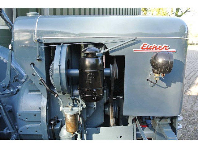 1956 eicher ekl15 oldtimer tractor - afbeelding 7 van  22