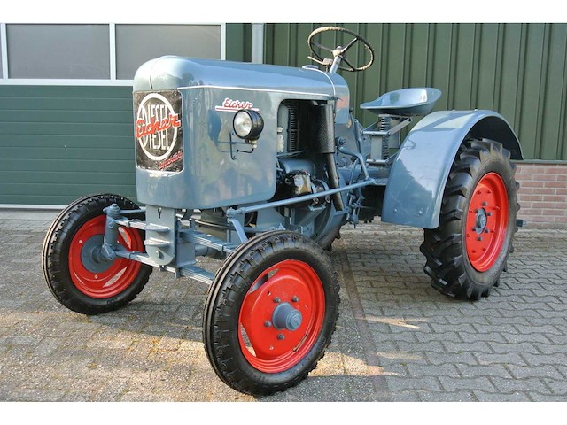 1956 eicher ekl15 oldtimer tractor - afbeelding 21 van  22
