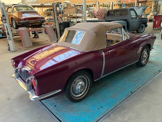 1956 fiat 1100 tv spider | italian classic roadster - afbeelding 2 van  70