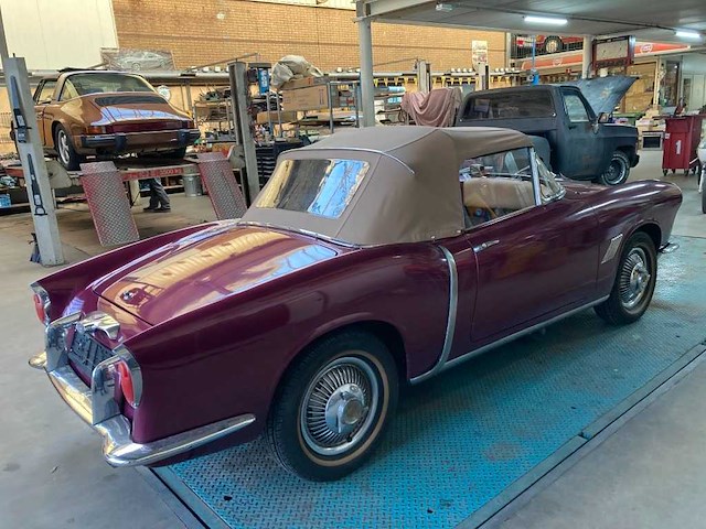 1956 fiat 1100 tv spider | italian classic roadster - afbeelding 8 van  70