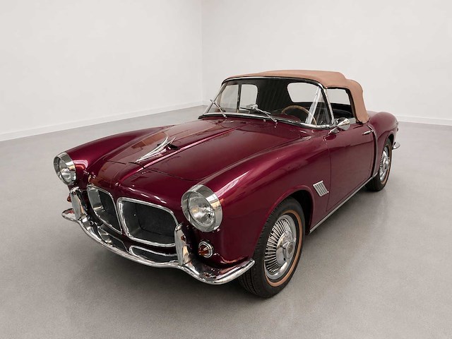 1956 fiat 1100 tv spider | italian classic roadster - afbeelding 1 van  70