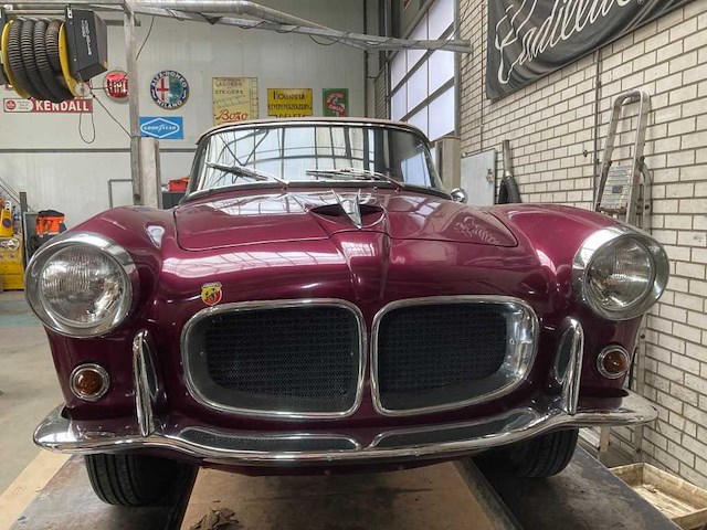 1956 fiat 1100 tv spider | italian classic roadster - afbeelding 12 van  70