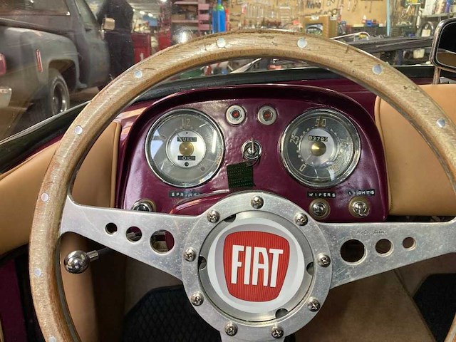 1956 fiat 1100 tv spider | italian classic roadster - afbeelding 24 van  70