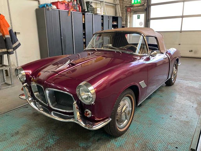 1956 fiat 1100 tv spider | italian classic roadster - afbeelding 23 van  70