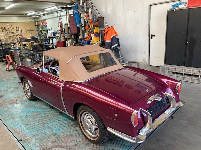 1956 fiat 1100 tv spider | italian classic roadster - afbeelding 45 van  70