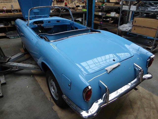 1956 fiat 1200 tv spider | italian classic roadster - afbeelding 2 van  23