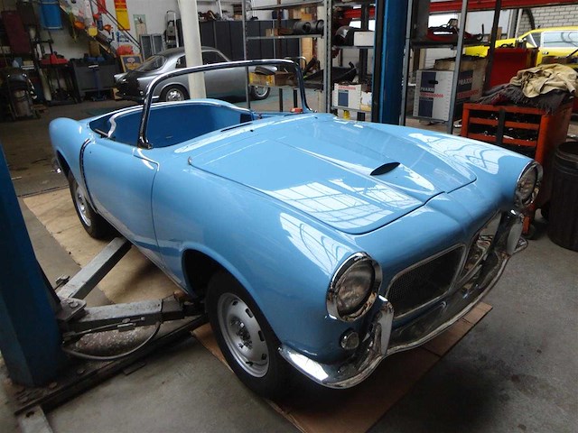 1956 fiat 1200 tv spider | italian classic roadster - afbeelding 12 van  23