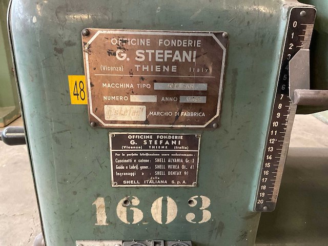 1956 g. stefani osw 500 vandiktebank - afbeelding 9 van  12