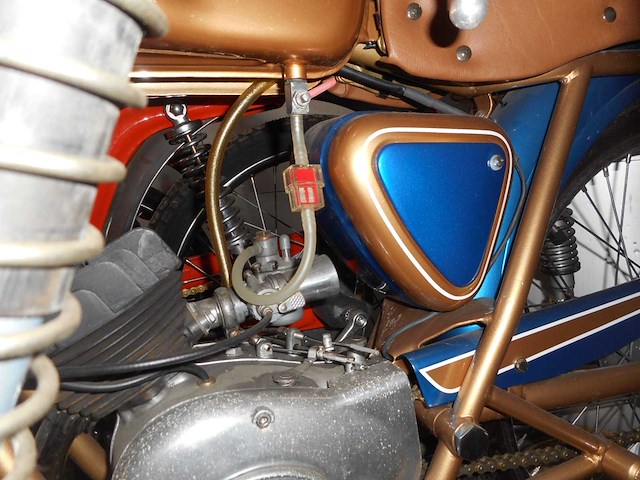 1956 giulietta sport g2 50cc | italian classic moped - afbeelding 2 van  10