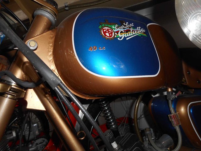 1956 giulietta sport g2 50cc | italian classic moped - afbeelding 4 van  10