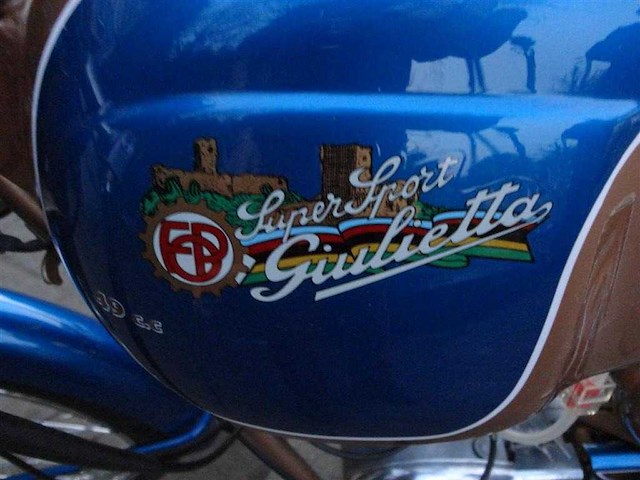 1956 giulietta sport g2 50cc | italian classic moped - afbeelding 6 van  10