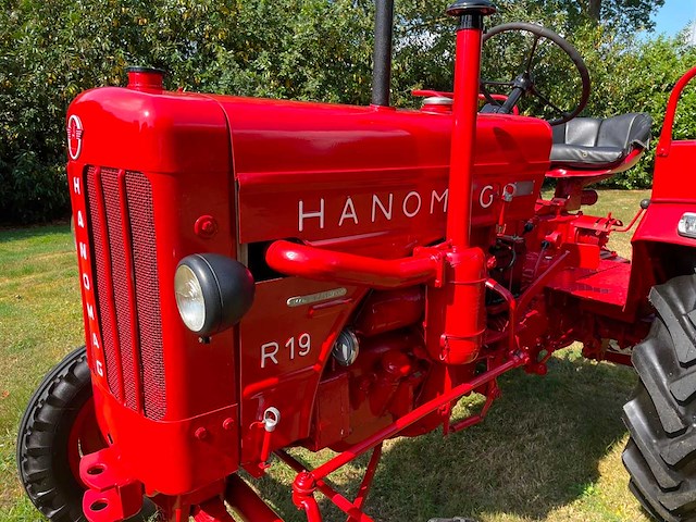 1956 hanomag r19 oldtimer tractor - afbeelding 13 van  37