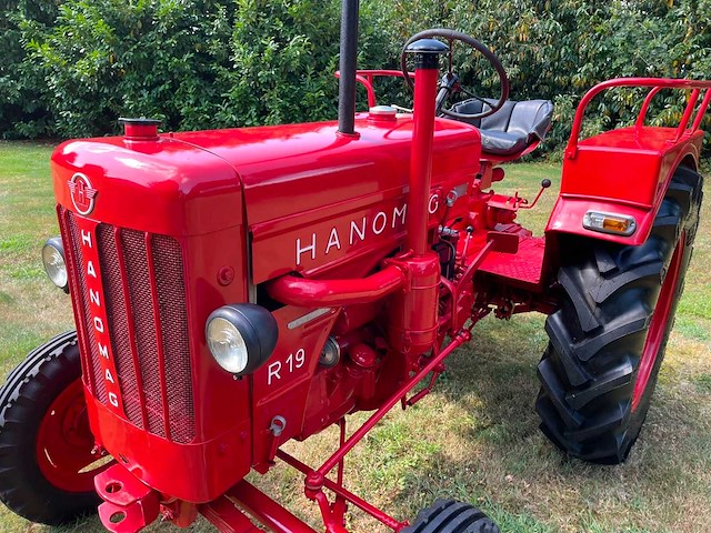1956 hanomag r19 oldtimer tractor - afbeelding 14 van  37