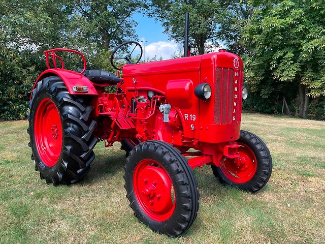 1956 hanomag r19 oldtimer tractor - afbeelding 15 van  37