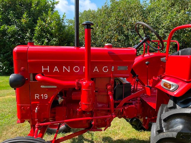 1956 hanomag r19 oldtimer tractor - afbeelding 21 van  37