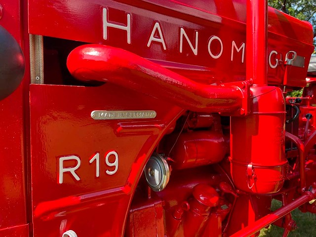 1956 hanomag r19 oldtimer tractor - afbeelding 43 van  52