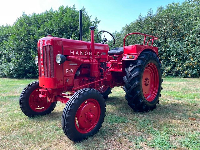 1956 hanomag r19 oldtimer tractor - afbeelding 30 van  37