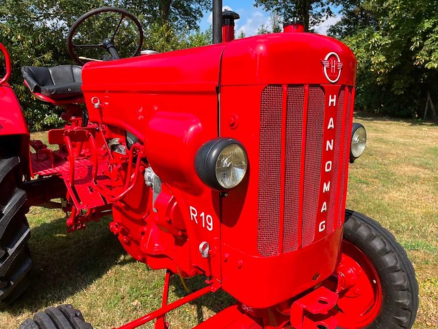 1956 hanomag r19 oldtimer tractor - afbeelding 45 van  52