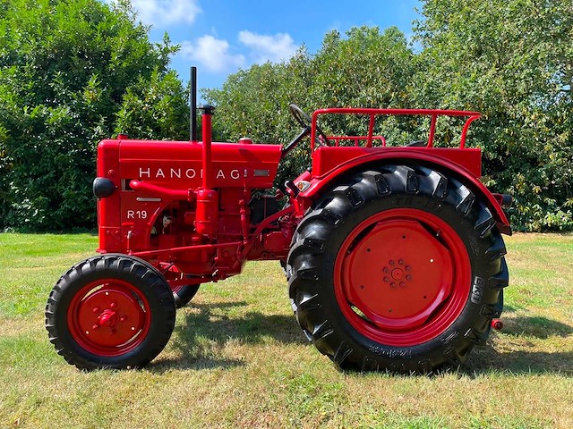 1956 hanomag r19 oldtimer tractor - afbeelding 28 van  37