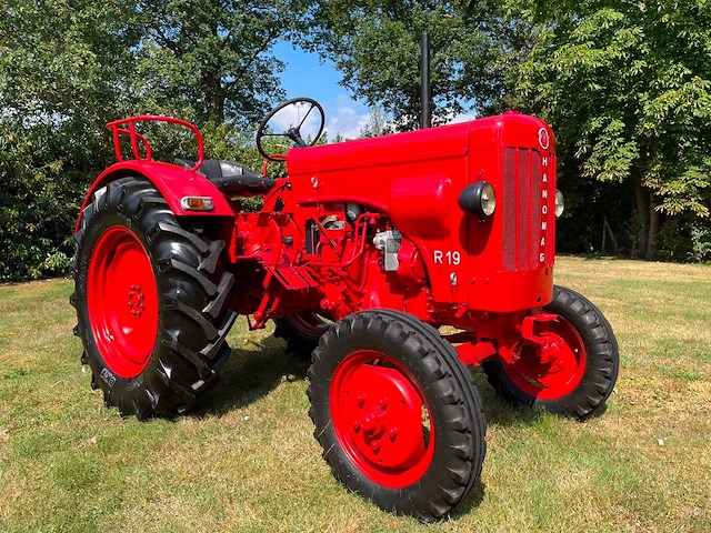 1956 hanomag r19 oldtimer tractor - afbeelding 35 van  37