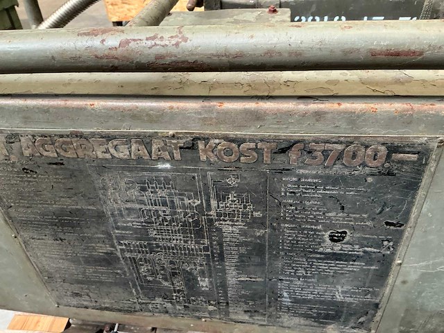 1956 imperia 3,15kva benzineaggregaat - afbeelding 12 van  12