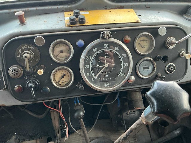 1956 magirus-deutz mepcur4x4 legervoertuig - afbeelding 7 van  20