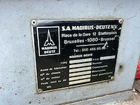 1956 magirus-deutz mepcur4x4 legervoertuig - afbeelding 15 van  20