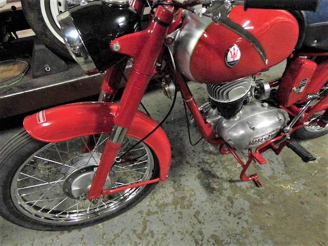 1956 maserati 125cc a7495 | italian classic motorcycle - afbeelding 14 van  15