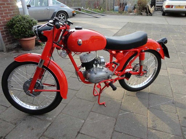 1956 maserati 125cc a7631 | italian classic motorcycle - afbeelding 11 van  11