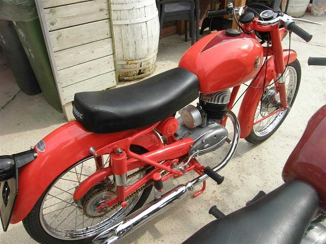 1956 maserati 125cc a7631 | italian classic motorcycle - afbeelding 4 van  11