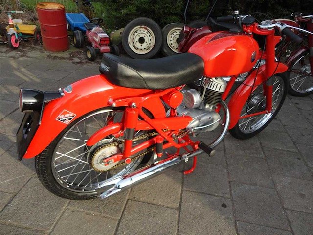 1956 maserati 125cc a7631 | italian classic motorcycle - afbeelding 6 van  11