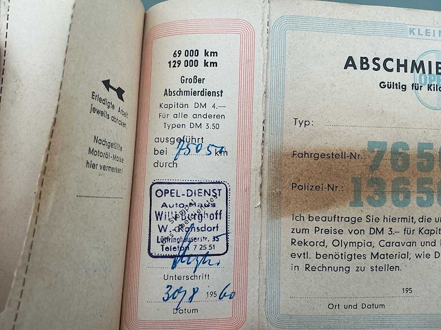 1956 opel kapitan oldtimer - afbeelding 47 van  59