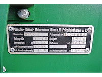 1956 porsche a 122 diesel oldtimer tractor - afbeelding 25 van  25