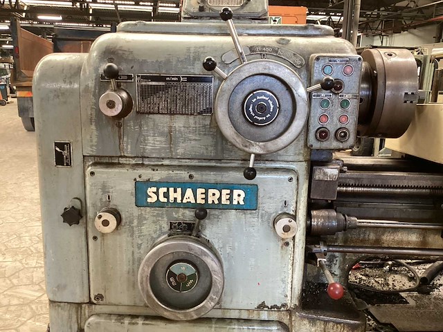1956 schaerer e 00144 centerdraaibank - afbeelding 10 van  11