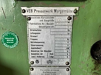 1956 veb pressenwerk peev 16/4 excenterpers - afbeelding 6 van  7