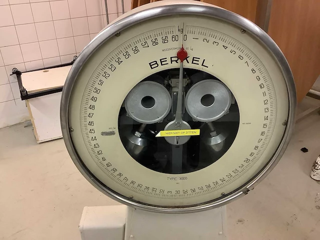 1957 - berkel - 3000 - weighing scales - afbeelding 3 van  5