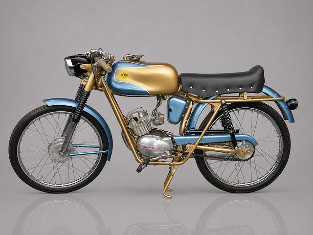 1957 demm 50cc moped #1 | italian classic moped - afbeelding 1 van  8