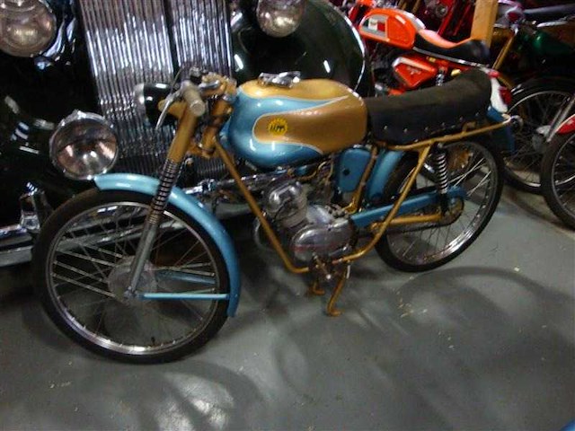 1957 demm 50cc moped #1 | italian classic moped - afbeelding 8 van  8